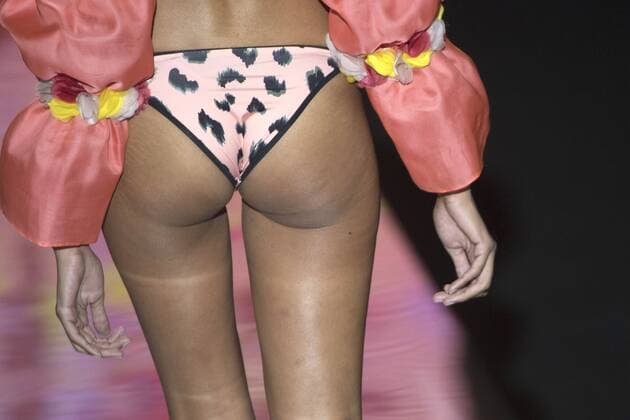 Model bei der Andres Sarda Fashion Show auf der Mercedes-Benz Fashion Week Madrid Spring Summer 2017. Madrid, 16.09.2016 Andres Sarda Model  Foto:xDyDxFotografosx xFuturexImage