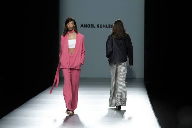 September 16, 2016 - Madrid, Spain - A model walks during Angel Schlesser Fashion Show at Madrid Fashion Week Spring Summer 2017 18 at Ifema, on September 16, 2016, in Madrid, Spain. Madrid Spain  - ZUMAn230