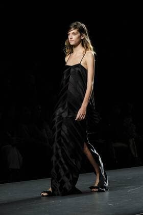 September 16, 2016 - Madrid, Spain - A model walks during Angel Schlesser Fashion Show at Madrid Fashion Week Spring Summer 2017 18 at Ifema, on September 16, 2016, in Madrid, Spain. Madrid Spain  - ZUMAn230