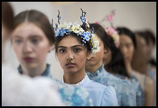 . 16 09 2016. London, United Kingdom. Bora Aksu show at London Fashion Week Spring Summer 2017.  xStephenxLockx xi-Imagesx IIM-13458-0026