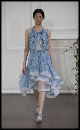 . 16 09 2016. London, United Kingdom. Bora Aksu show at London Fashion Week Spring Summer 2017.  xStephenxLockx xi-Imagesx IIM-13458-0030