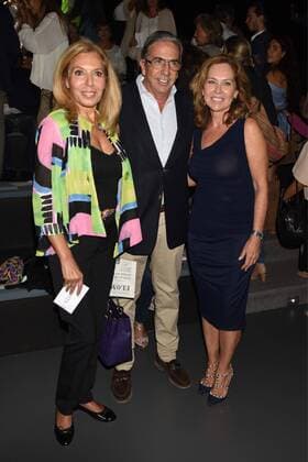 at the front row of the Roberto Torretta fashion show at the Mercedes Benz Fashion Show in Madrid. Cordon Press  DiegoxPuerta