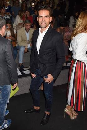Antonio Najarro at the front row of the Devota & Lomba fashion show at Mercedes Benz Fashion Week Madrid. Cordon Press  DiegoxPuerta