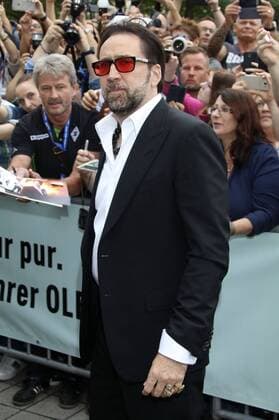 Nicolas Cage erhält einen Stern auf dem OLB-Walk of Fame auf dem 23. Internationalen Filmfest Oldenburg. Oldenburg, 16.09.2016 Foto:xgbrcix xFuturexImage