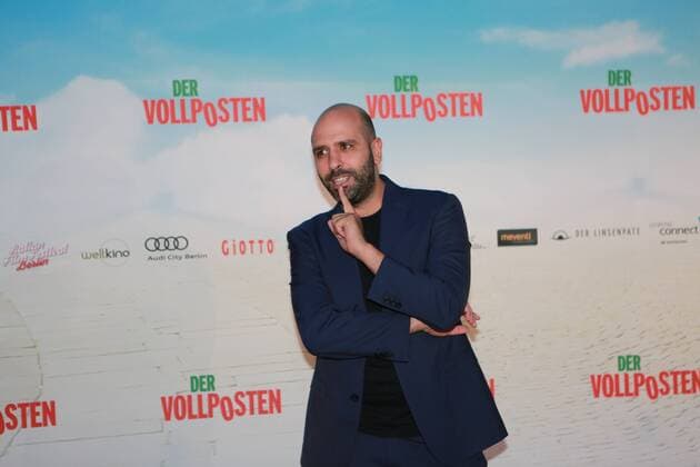 Berlin: Cinema Premiere Der Vollposten Cinema Premiere Der Vollposten in the Delphi Filmpalast in Berlin Kantstrasse. Release date is September 22, 2016. The photo shows the actor Checco Zalone  SimonexKuhlmey