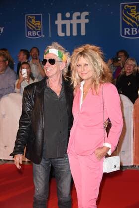 September 16, 2016 - Toronto, Ontario, Canada - The Rollings Stones guitarist KEITH RICHARDS and his wife PATTI HANSEN attend the The Rolling Stones Ole Ole Ole: A Trip Across Latin America premiere during the 2016 Toronto International Film Festival at Roy Thomson Hall on September 16, 2016 in Toronto, Canada Toronto Canada - ZUMAv53_