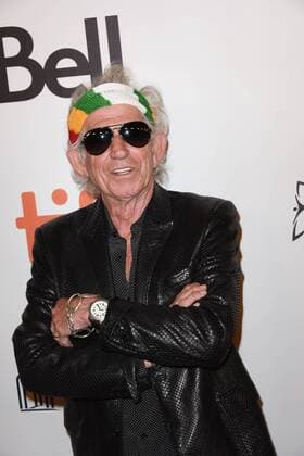 September 16, 2016 - Toronto, Ontario, Canada - The Rollings Stones guitarist KEITH RICHARDS attends the The Rolling Stones Ole Ole Ole: A Trip Across Latin America premiere during the 2016 Toronto International Film Festival at Roy Thomson Hall on September 16, 2016 in Toronto, Canada Toronto Canada - ZUMAv53_