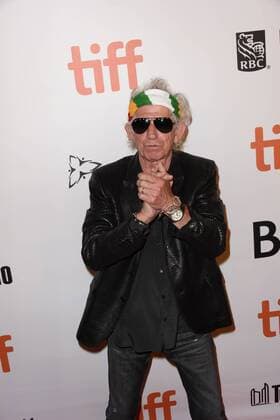 September 16, 2016 - Toronto, Ontario, Canada - The Rollings Stones guitarist KEITH RICHARDS attends the The Rolling Stones Ole Ole Ole: A Trip Across Latin America premiere during the 2016 Toronto International Film Festival at Roy Thomson Hall on September 16, 2016 in Toronto, Canada Toronto Canada - ZUMAv53_