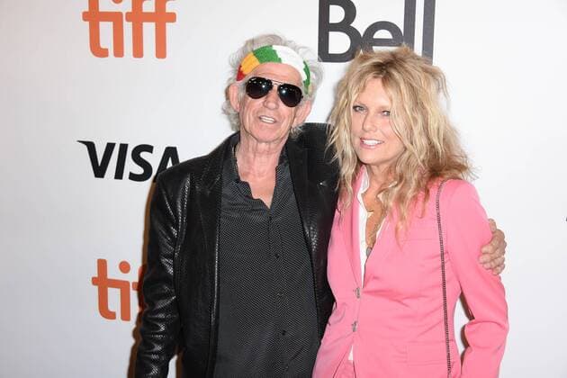 September 16, 2016 - Toronto, Ontario, Canada - The Rollings Stones guitarist KEITH RICHARDS and his wife PATTI HANSEN attend the The Rolling Stones Ole Ole Ole: A Trip Across Latin America premiere during the 2016 Toronto International Film Festival at Roy Thomson Hall on September 16, 2016 in Toronto, Canada Toronto Canada - ZUMAv53_