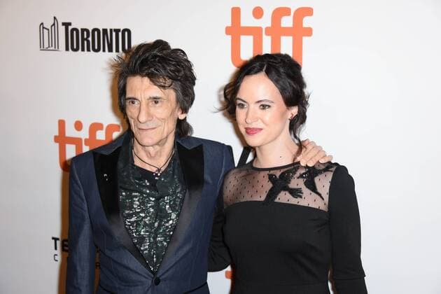September 16, 2016 - Toronto, Ontario, Canada - The Rollings Stones guitarist RONNIE WOOD and wife SALLY HUMPHREYS attend the The Rolling Stones Ole Ole Ole: A Trip Across Latin America premiere during the 2016 Toronto International Film Festival at Roy Thomson Hall on September 16, 2016 in Toronto, Canada Toronto Canada - ZUMAv53_