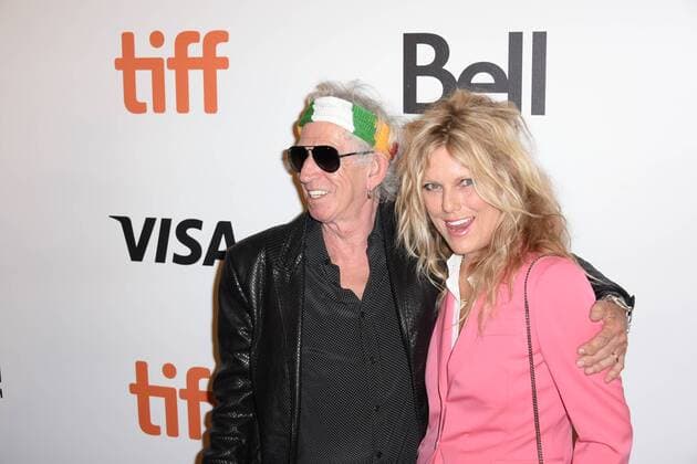 September 16, 2016 - Toronto, Ontario, Canada - The Rollings Stones guitarist KEITH RICHARDS and his wife PATTI HANSEN attend the The Rolling Stones Ole Ole Ole: A Trip Across Latin America premiere during the 2016 Toronto International Film Festival at Roy Thomson Hall on September 16, 2016 in Toronto, Canada Toronto Canada - ZUMAv53_