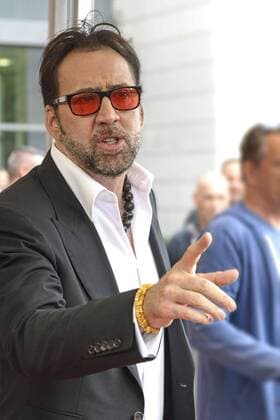 Nicolas Cage erhält einen Stern auf dem OLB-Walk of Fame auf dem 23. Internationalen Filmfest Oldenburg. Oldenburg, 16.09.2016 Foto:xK.-H.xPeiskerx xFuturexImage