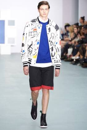 September 16, 2016 - London, England, United Kingdom - A model walks down the runway on the first day of London Fashion Week wearing Teatum Jones Spring Summer 17 collection on Sept 16th 2016. London United Kingdom  - ZUMAn230