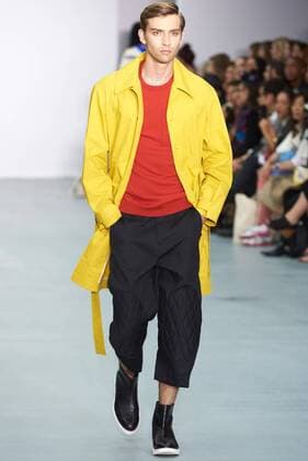 September 16, 2016 - London, England, United Kingdom - A model walks down the runway on the first day of London Fashion Week wearing Teatum Jones Spring Summer 17 collection on Sept 16th 2016. London United Kingdom  - ZUMAn230