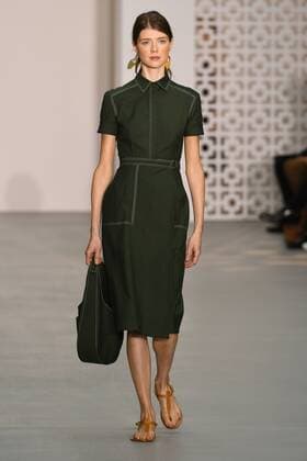 September 17, 2016 - London, London, UK - Model on the catwalk at the JASPER CONRAN Spring Summer 2017 show. Models, buyers, celebrities and the stylish descend upon London Fashion Week for the Spring Summer 2017 clothes collection shows. London, UK. London UK  - ZUMAl94_