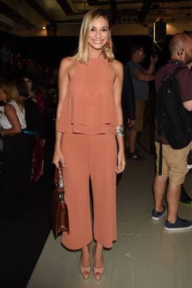Norma Ruiz at the front row of Dolores Cortes Ulises Merida s fashion show at Mercedes Benz Fashion Week Madrid. Cordon Press  DiegoxPuerta