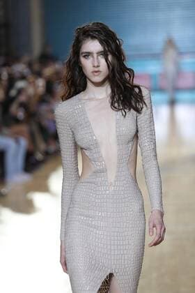 . 17 09 2016. London, United Kingdom. Julien Macdonald show at London Fashion Week Spring Summer 2017.  xStephenxLockx xi-Imagesx IIM-13463-0034
