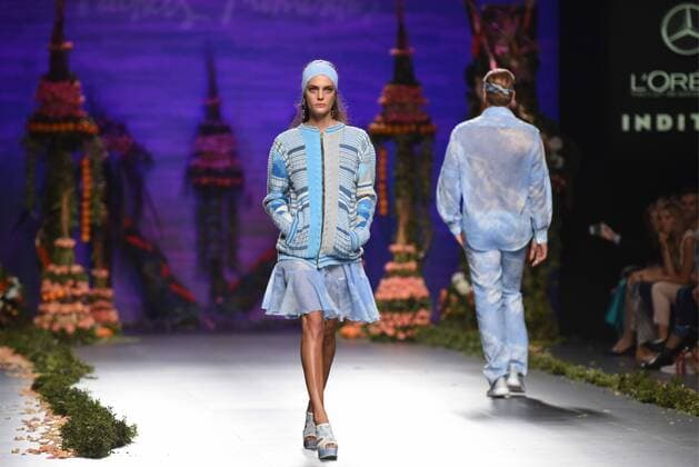 Francis Montesinos fashion show of Mercedes Benz Fashion Week Madrid. Cordon Press  DiegoxPuerta