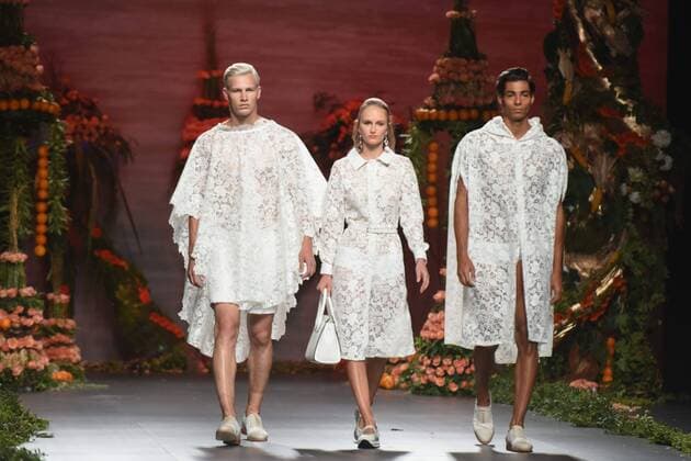 Francis Montesinos fashion show of Mercedes Benz Fashion Week Madrid. Cordon Press  DiegoxPuerta