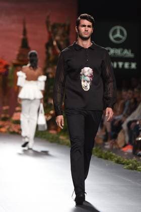 Francis Montesinos fashion show of Mercedes Benz Fashion Week Madrid. Cordon Press  DiegoxPuerta