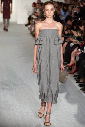 September 17, 2016 - London, United Kingdom - A model walks the runway at the DAKS designed by Filippo Scuffi show during London Fashion Week Spring Summer collections 2017 on September 16, 2016 in London, United Kingdom. London United Kingdom  - ZUMAn230