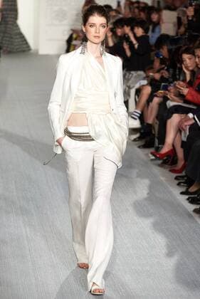 September 17, 2016 - London, United Kingdom - A model walks the runway at the DAKS designed by Filippo Scuffi show during London Fashion Week Spring Summer collections 2017 on September 16, 2016 in London, United Kingdom. London United Kingdom  - ZUMAn230