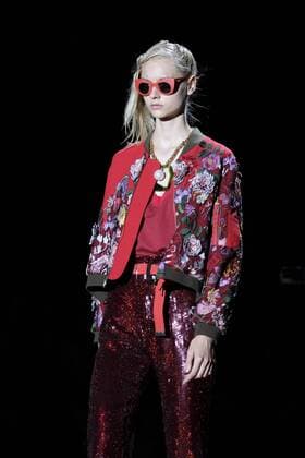 September 17, 2016 - Madrid, Madrid, Spain - A model walks Turing Ana Locking Fashion Show at Madrid Fashion Week Spring Summer 2017 18 at Ifema, on September 17, 2016, in Madrid, Spain Madrid Spain  - ZUMAn230