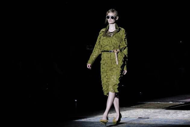 September 17, 2016 - Madrid, Madrid, Spain - A model walks Turing Ana Locking Fashion Show at Madrid Fashion Week Spring Summer 2017 18 at Ifema, on September 17, 2016, in Madrid, Spain Madrid Spain  - ZUMAn230