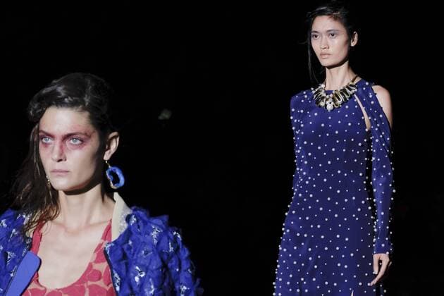 September 17, 2016 - Madrid, Madrid, Spain - Models walk Turing Ana Locking Fashion Show at Madrid Fashion Week Spring Summer 2017 18 at Ifema, on September 17, 2016, in Madrid, Spain Madrid Spain  - ZUMAn230