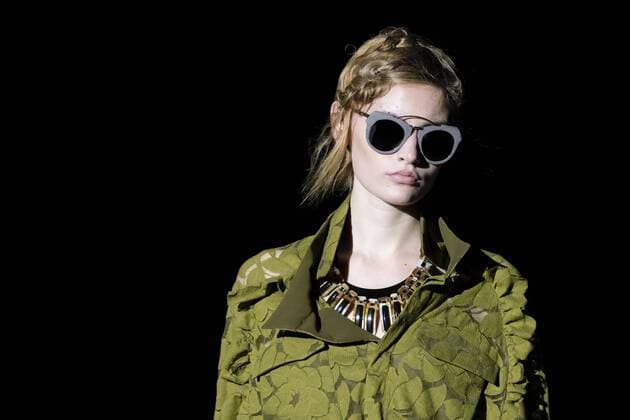 September 17, 2016 - Madrid, Madrid, Spain - A model walks Turing Ana Locking Fashion Show at Madrid Fashion Week Spring Summer 2017 18 at Ifema, on September 17, 2016, in Madrid, Spain Madrid Spain  - ZUMAn230