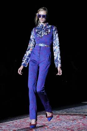 September 17, 2016 - Madrid, Madrid, Spain - A model walks Turing Ana Locking Fashion Show at Madrid Fashion Week Spring Summer 2017 18 at Ifema, on September 17, 2016, in Madrid, Spain Madrid Spain  - ZUMAn230