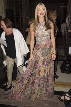 September 17, 2016 - London, London, UK - CAPRICE attends the ASHLEY ISHAM Spring Summer 2017 show. Models, buyers, celebrities and the stylish descend upon London Fashion Week for the Spring Summer 2017 clothes collection shows. London, UK. London UK  - ZUMAl94_