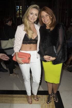 September 17, 2016 - London, London, UK - OLA JORDAN attends the ASHLEY ISHAM Spring Summer 2017 show. Models, buyers, celebrities and the stylish descend upon London Fashion Week for the Spring Summer 2017 clothes collection shows. London, UK. London UK  - ZUMAl94_