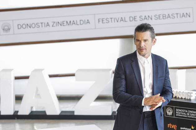 Ethan Hawke attends the photocall for the 64th Donostia award to a lifetime achievement at the Kursaal in San Sebastian, Spain CELEBRITIES : Ethan Hawke 64th Donostia award photocall - San Sebastian - 17 09 2016 