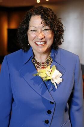 May 26, 2009 - Washington, District of Columbia, USA - Federal appeals judge SONIA SOTOMAYOR, 54, tapped by U.S. President Obama for the Supreme Court making her the first Hispanic in history picked to wear the robes of a justice. If confirmed by the Senate, Sotomayor would succeed retiring Justice Souter. Administration officials said Sotomayor would bring more judicial experience to the Supreme Court than any justice confirmed in the past 70 years. PICTURED: Judge SONIA SOTOMAYOR attends El Diario La Prensa s 14th Annual Mujeres Destacadas Awards Luncheon at The Mandarin Oriental Hotel in New York City on May 17, 2009. Sotomayor was among this year s honorees. ( - ZUMAc37_