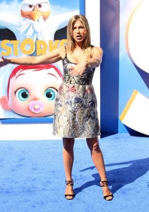 September 17, 2016 - Los Angeles, CA, United States - 17 September 2016 - Los Angeles, California - Jennifer Aniston. Storks Los Angeles Premiere held at the Regency Village Theatre in Los Angeles. Photo Credit: AdMedia Los Angeles United States - ZUMAa123