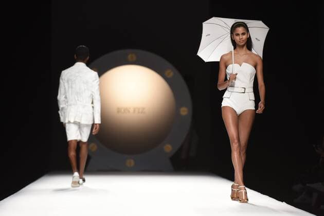 Bilder des Tages Desfile de Ion Fiz en Mercedes Benz Fashion Week Madrid. 588 Diego Puerta Cordon Press Ion Fiz s fashion show at Mercedes Benz Fashion Week Madrid. Cordon Press  DiegoxPuerta