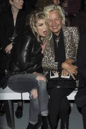 September 17, 2016 - London, London, UK - FERGIE and ELLEN VON UNWERTH attend the GARETH PUGH Spring Summer 2017 show. Models, buyers, celebrities and the stylish descend upon London Fashion Week for the Spring Summer 2017 clothes collection shows. London, UK. London UK  - ZUMAl94_
