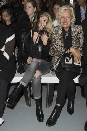 September 17, 2016 - London, London, UK - FERGIE and ELLEN VON UNWERTH attend the GARETH PUGH Spring Summer 2017 show. Models, buyers, celebrities and the stylish descend upon London Fashion Week for the Spring Summer 2017 clothes collection shows. London, UK. London UK  - ZUMAl94_
