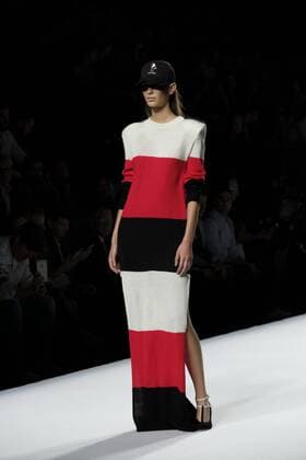 September 17, 2016 - Madrid, Spain - A model showcases designs by Ion Fiz on the runway at the Ion Fiz show during Mercedes-Benz Fashion Week Madrid Spring Summer 2017 on September 17, 2016 in Madrid, Spain. Madrid Spain  - ZUMAn230