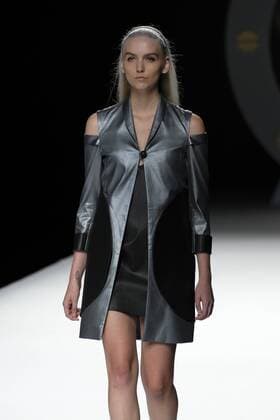 September 17, 2016 - Madrid, Spain - A model showcases designs by Ion Fiz on the runway at the Ion Fiz show during Mercedes-Benz Fashion Week Madrid Spring Summer 2017 on September 17, 2016 in Madrid, Spain. Madrid Spain  - ZUMAn230