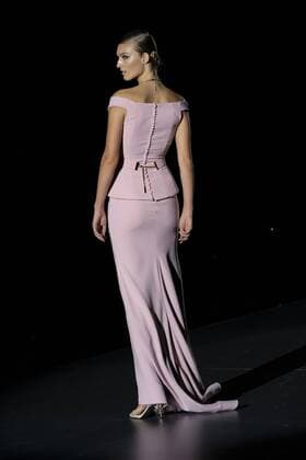 September 17, 2016 - Madrid, Spain - A model showcases designs by Hannibal Laguna on the runway at the Hannibal Laguna show during Mercedes-Benz Fashion Week Madrid Spring Summer 2017 at Ifema on September 17, 2016 in Madrid, Spain. Madrid Spain  - ZUMAn230