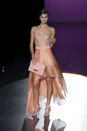 September 17, 2016 - Madrid, Spain - A model showcases designs by Hannibal Laguna on the runway at the Hannibal Laguna show during Mercedes-Benz Fashion Week Madrid Spring Summer 2017 at Ifema on September 17, 2016 in Madrid, Spain. Madrid Spain  - ZUMAn230