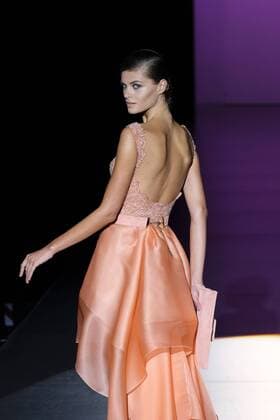 September 17, 2016 - Madrid, Spain - A model showcases designs by Hannibal Laguna on the runway at the Hannibal Laguna show during Mercedes-Benz Fashion Week Madrid Spring Summer 2017 at Ifema on September 17, 2016 in Madrid, Spain. Madrid Spain  - ZUMAn230