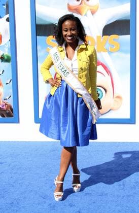 September 17, 2016 - Los Angeles, CA, United States - 17 September 2016 - Los Angeles, California - Shelby Jenkins, Miss Texas U.S. 2016. Storks Los Angeles Premiere held at the Regency Village Theatre in Los Angeles. Photo Credit: AdMedia Los Angeles United States - ZUMAa123