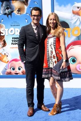 September 17, 2016 - Los Angeles, CA, United States - 17 September 2016 - Los Angeles, California - Ty Burrell with wife Holly Burrell. Storks Los Angeles Premiere held at the Regency Village Theatre in Los Angeles. Photo Credit: AdMedia Los Angeles United States - ZUMAa123