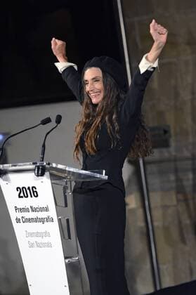 Angela Molina erhält den National Cinematography Award auf dem 64. Internationalen Filmfestival San Sebastian Festival Internacional de Cine de Donostia-San Sebastian, 17.09.2016 Foto:xC.xNiehausx xFuturexImage