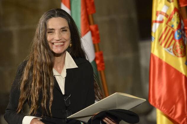 Angela Molina erhält den National Cinematography Award auf dem 64. Internationalen Filmfestival San Sebastian Festival Internacional de Cine de Donostia-San Sebastian, 17.09.2016 Foto:xC.xNiehausx xFuturexImage