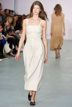 September 17, 2016 - London, England, United Kingdom - A Model presents creations by designer Barbara Casasola during the 2017 Spring Summer catwalk show at London Fashion Week in London on September 17, 2016. London United Kingdom  - ZUMAn230