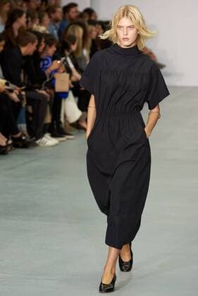 September 17, 2016 - London, England, United Kingdom - A Model presents creations by designer Barbara Casasola during the 2017 Spring Summer catwalk show at London Fashion Week in London on September 17, 2016. London United Kingdom  - ZUMAn230
